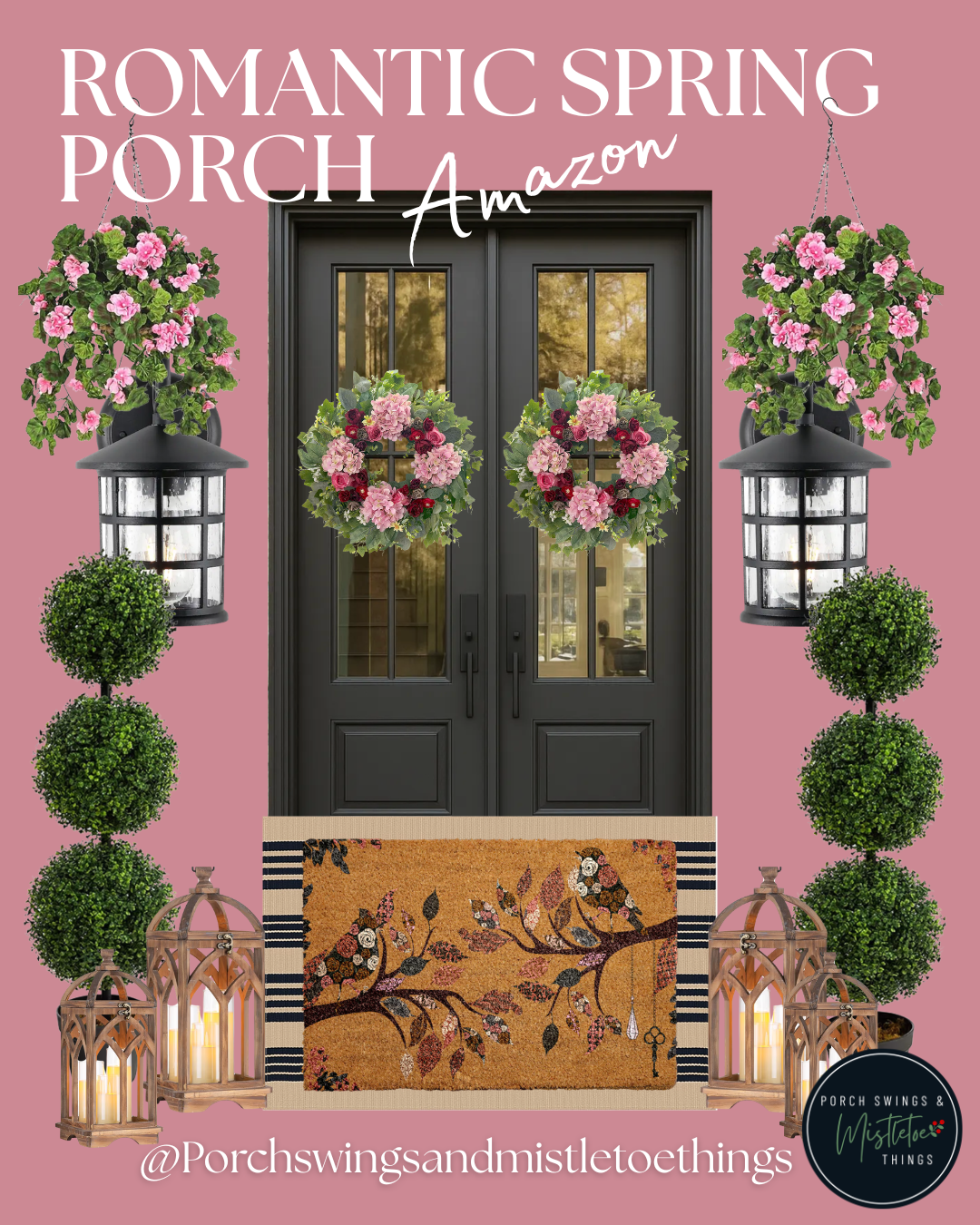 Romantic Spring Porch Ideas: How to Create a Cozy, Intentional Spring Entry